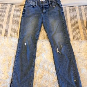 Frame Le High Straight jeans